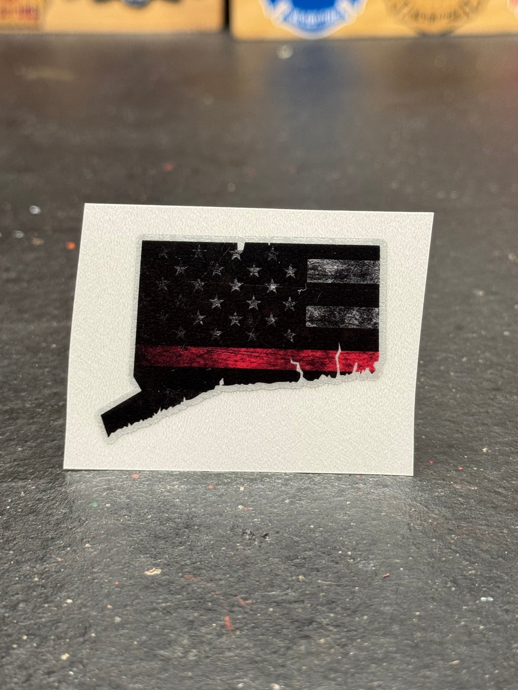 Thin Red Line Helmet Decals image 6