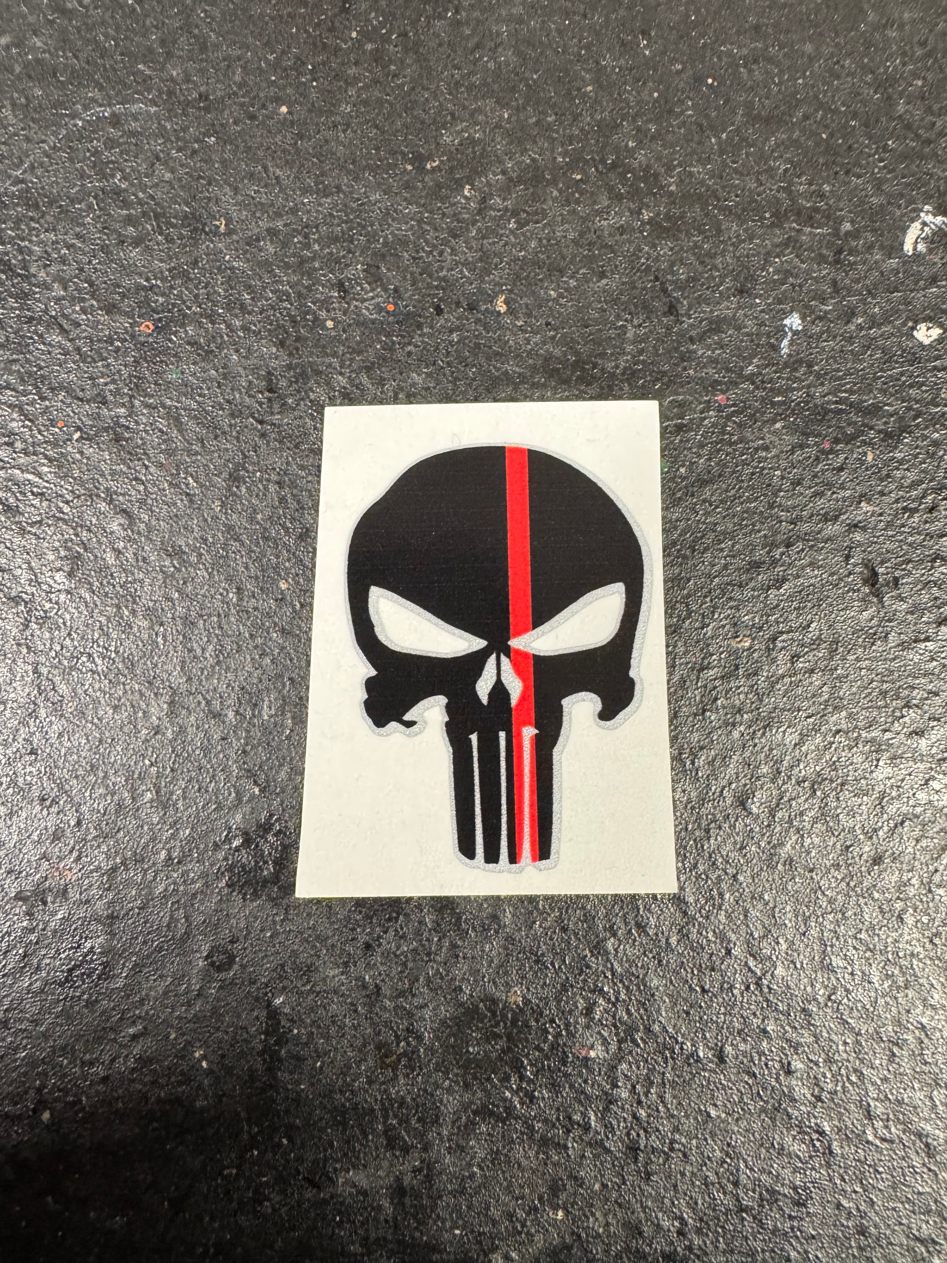 Punisher Helmet decal image 1