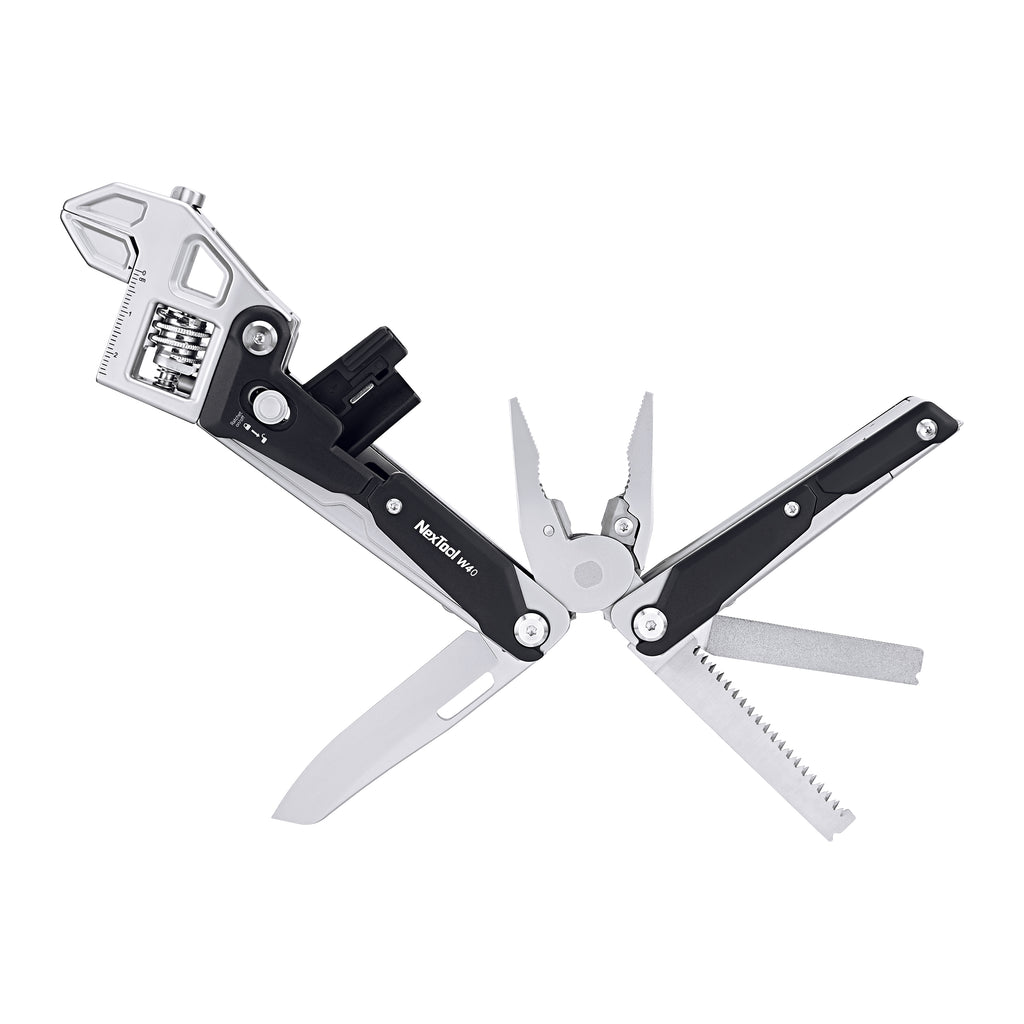 NexTool Adjustable Wrench Pliers W40 9Tools- OSelect