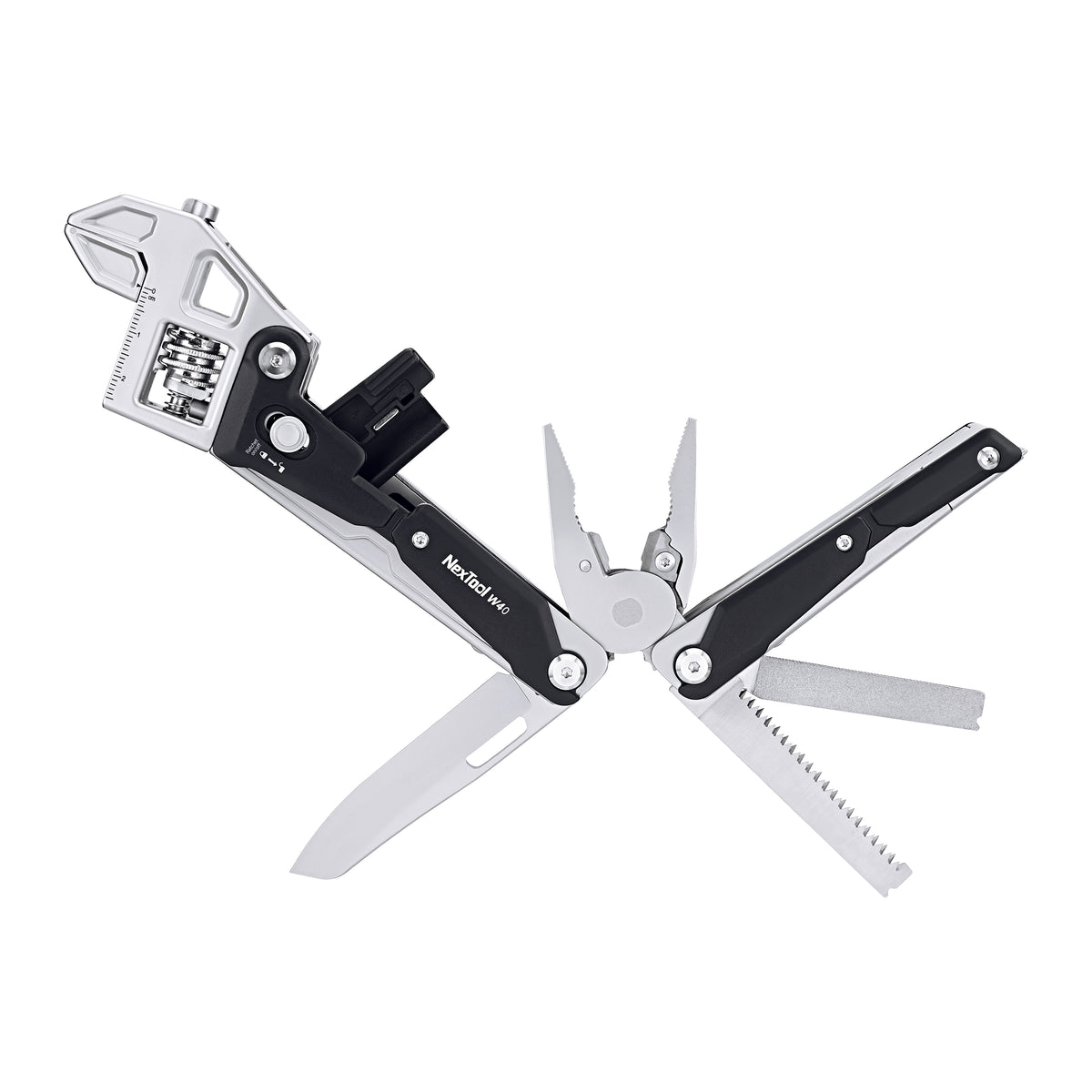 NexTool Adjustable Wrench Pliers W40 9Tools- OSelect