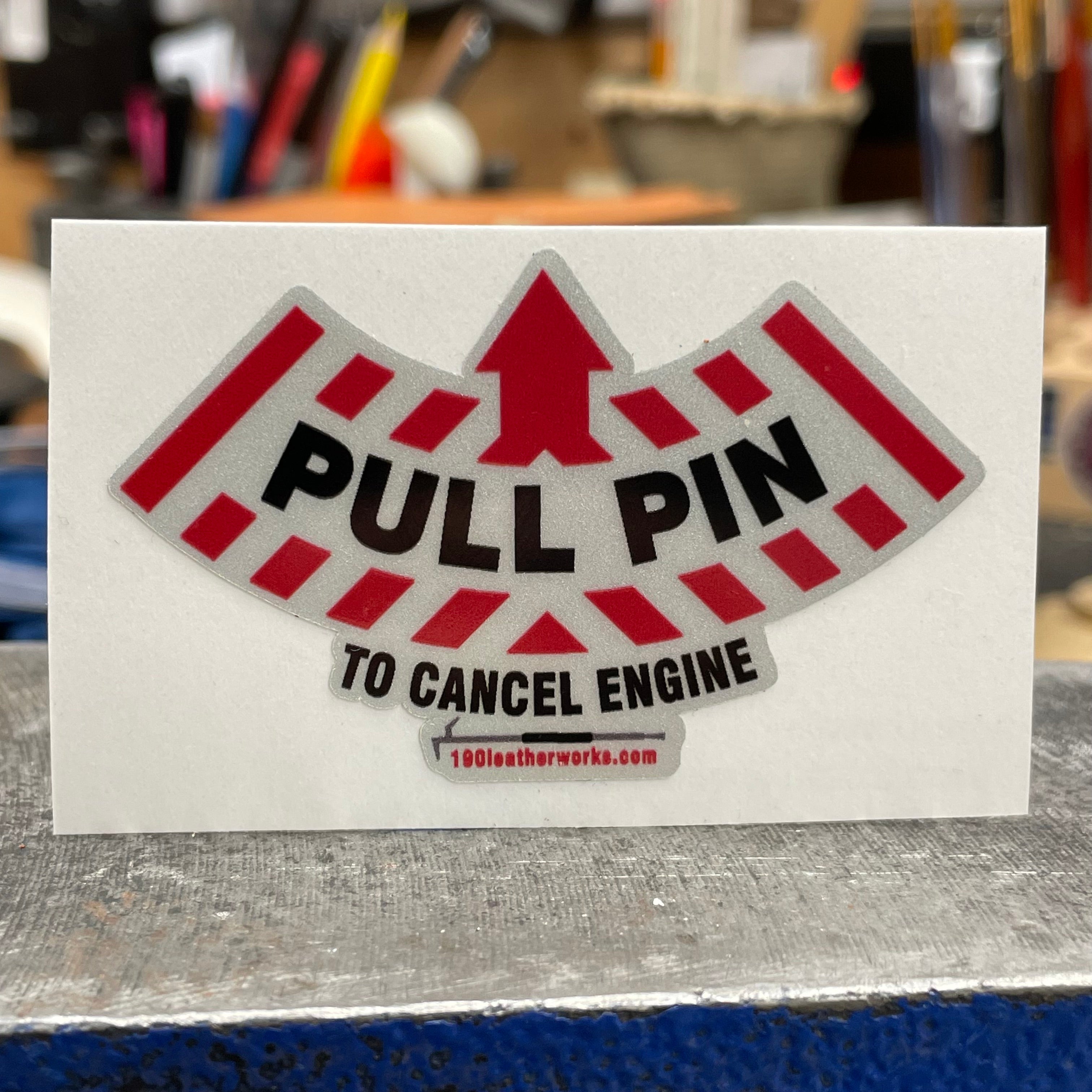 Pull Pin APW Decal image 0