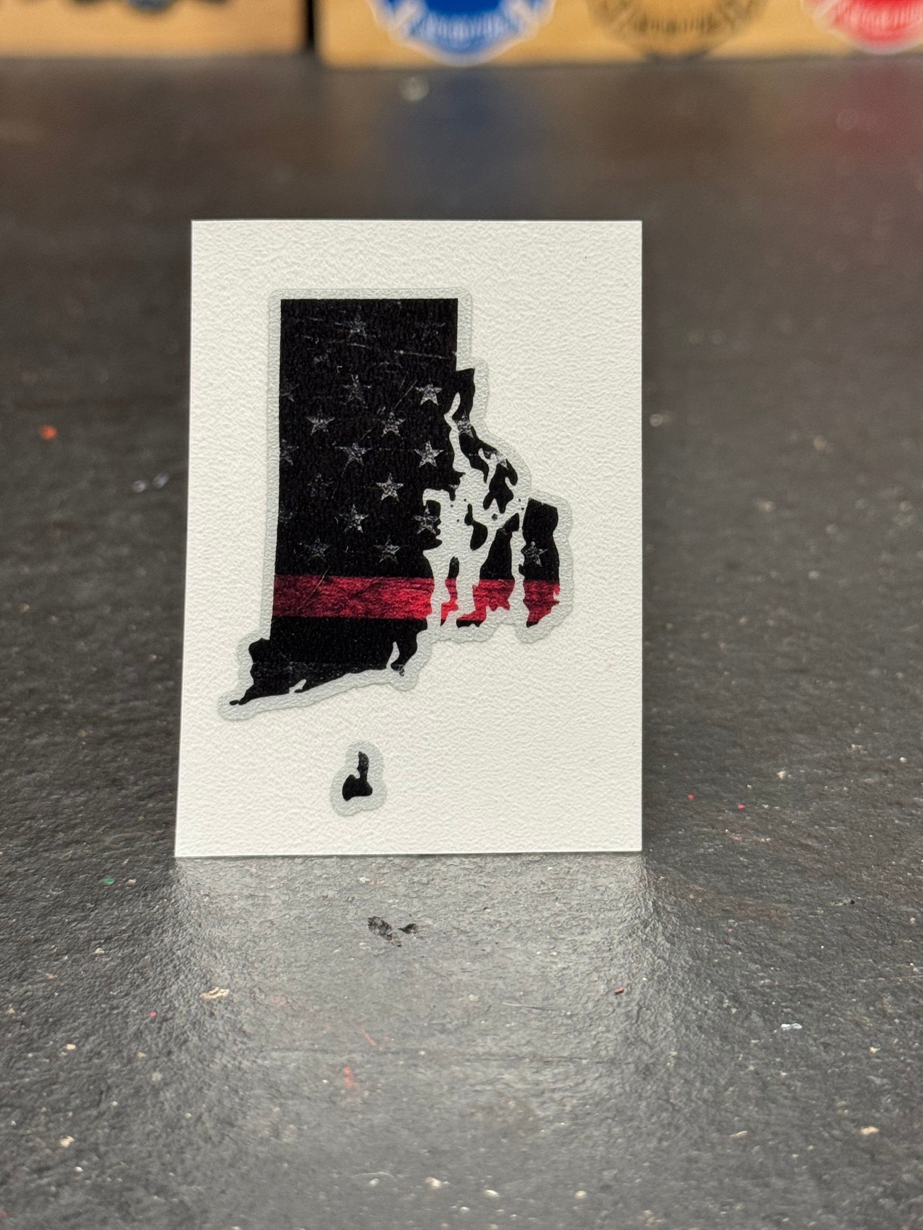 Thin Red Line Helmet Decals image 5