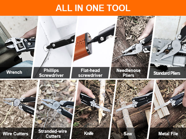 NexTool Adjustable Wrench Pliers W40 9Tools- OSelect