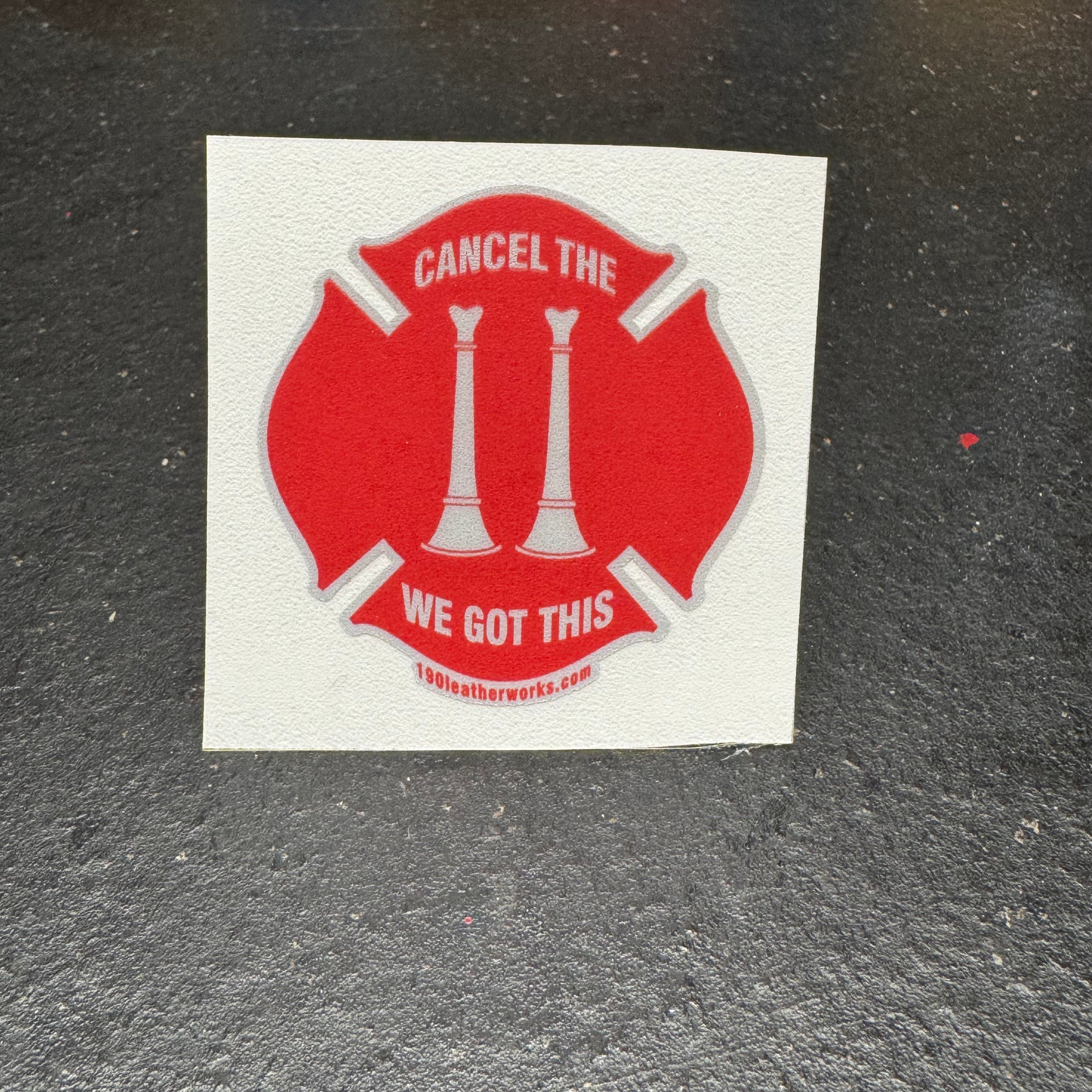 Cancel The ... We Got This. (Maltese Cross Style decal) image 12
