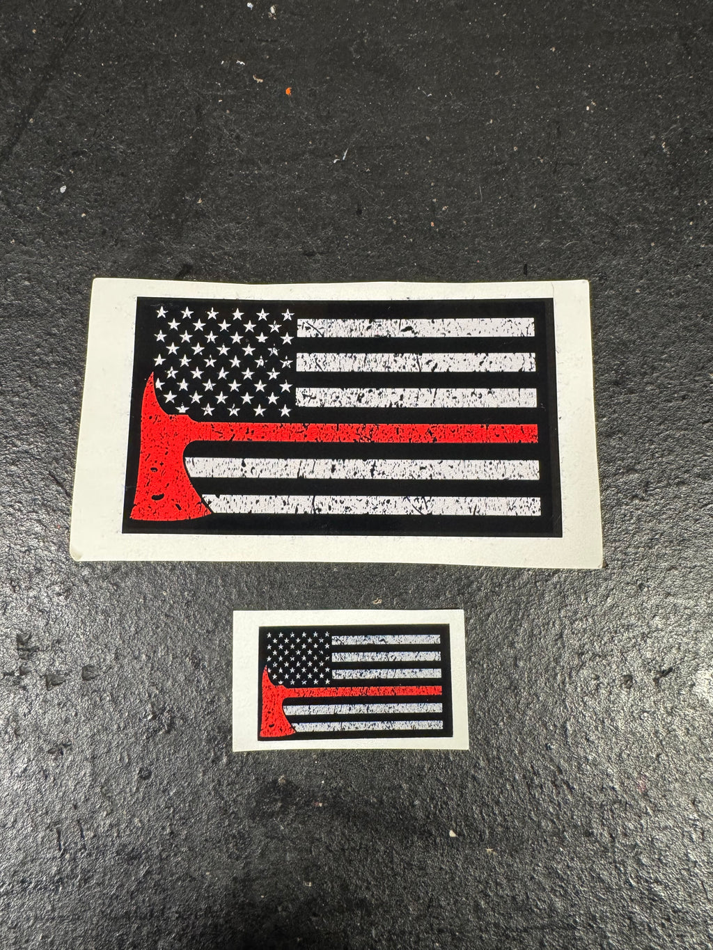 Thin Red Line Tool Flag Decals