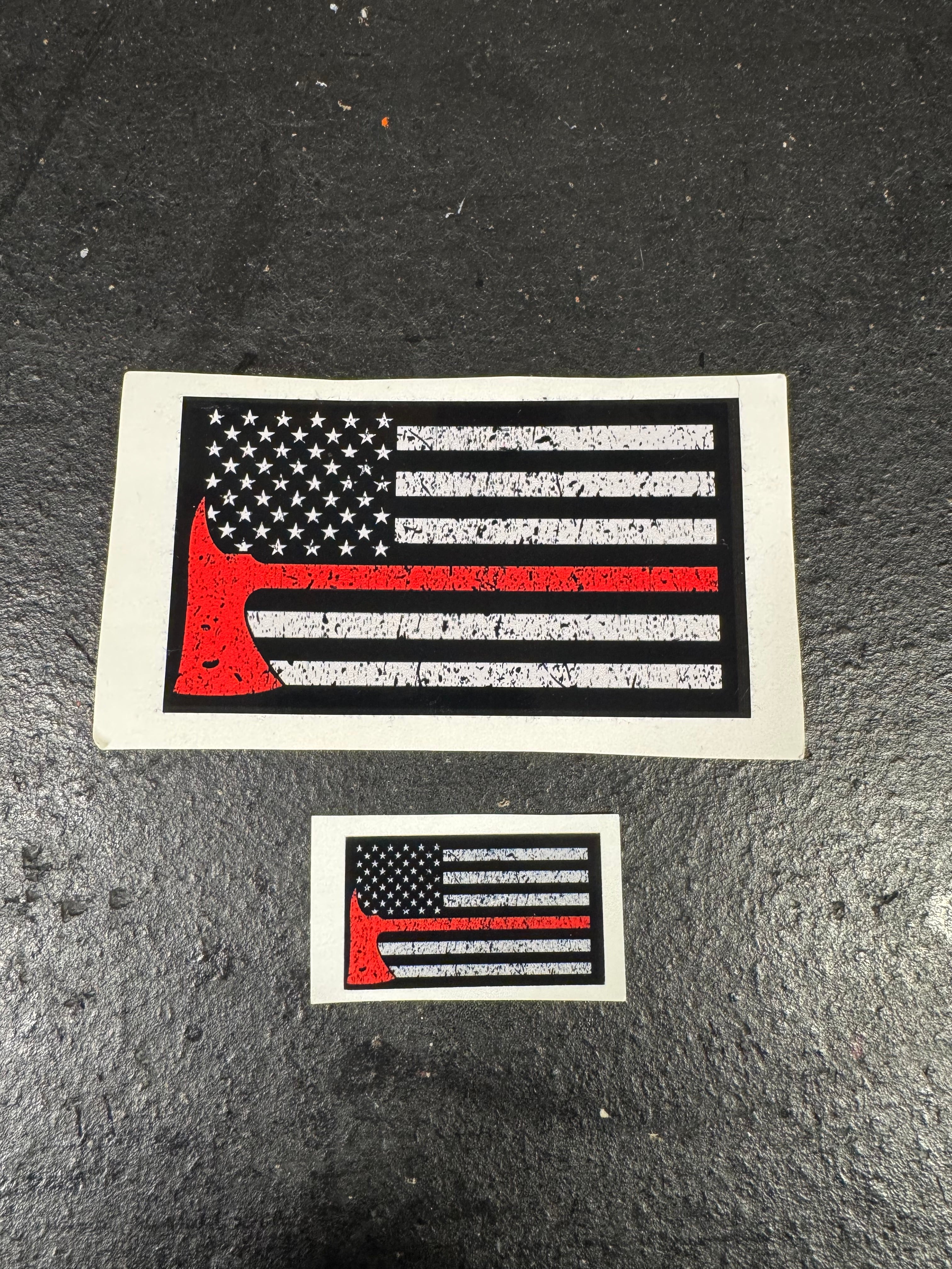 Thin Red Line Tool Flag Decals