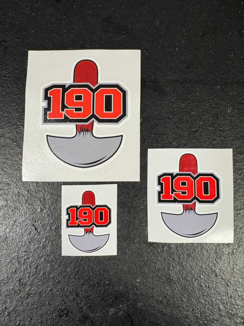 190 Knife Logo Decals