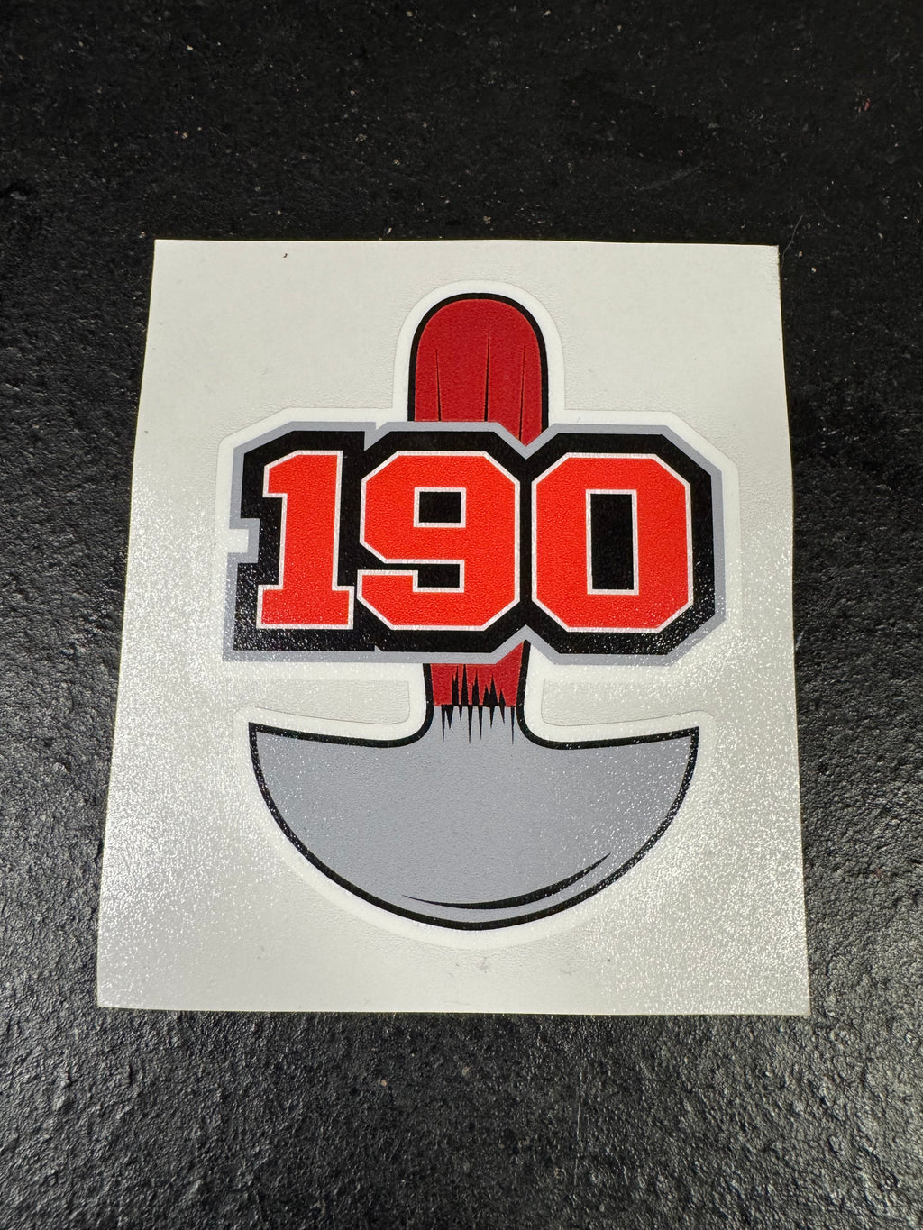 190 Knife Logo Decals