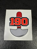 190 Knife Logo Decals