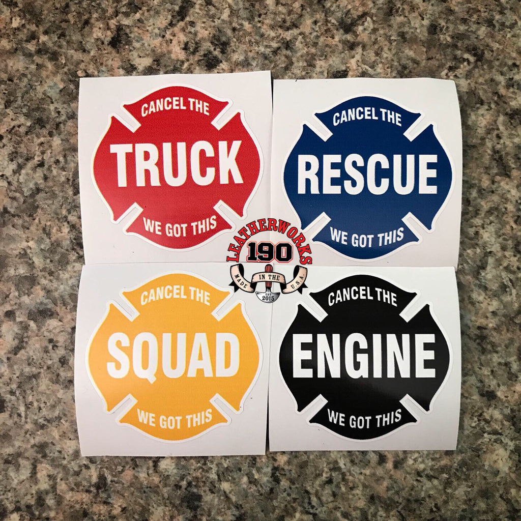 Cancel The ... We Got This. (Maltese Cross Style decal) image 0