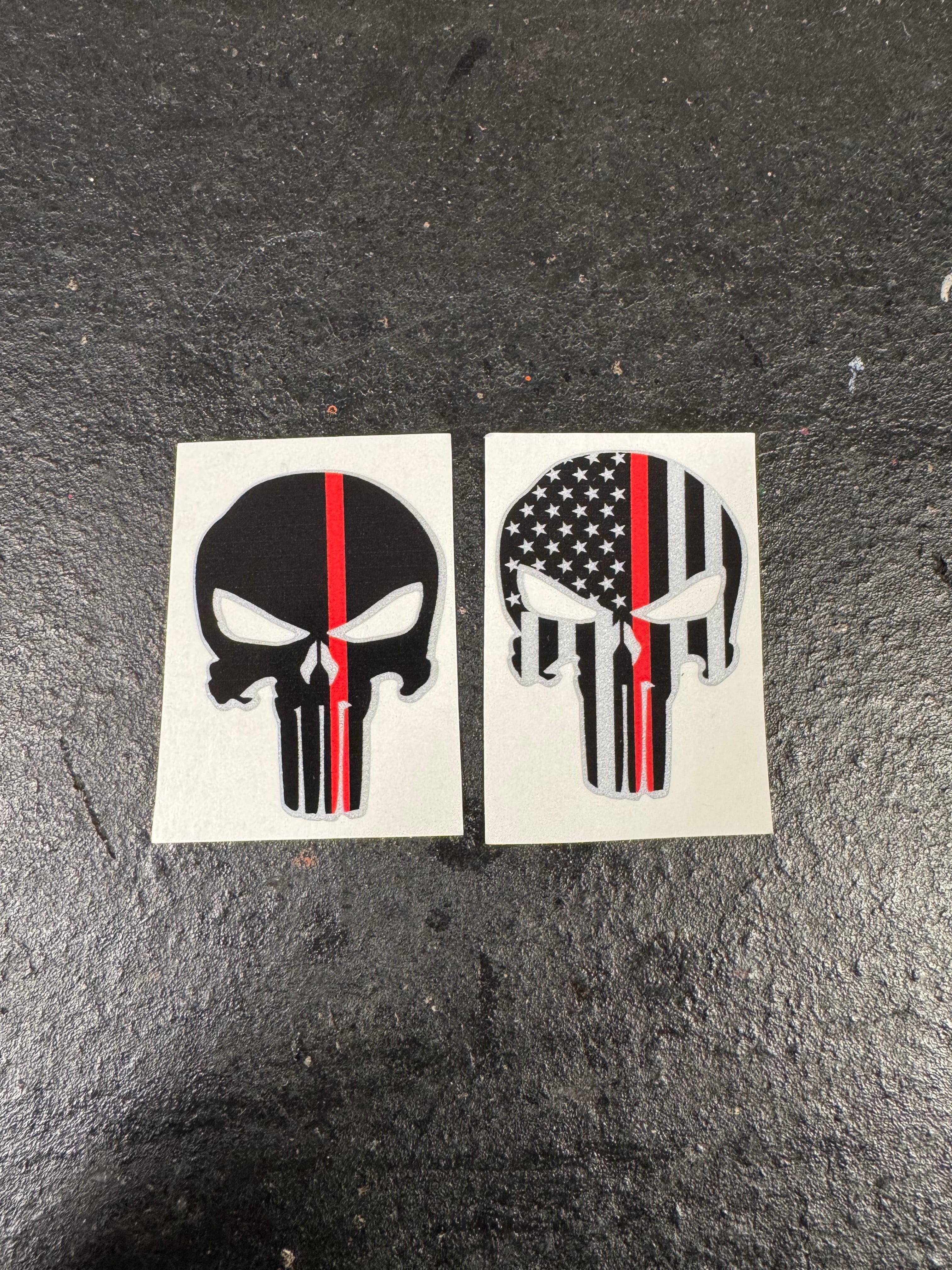 Punisher Helmet decal image 2