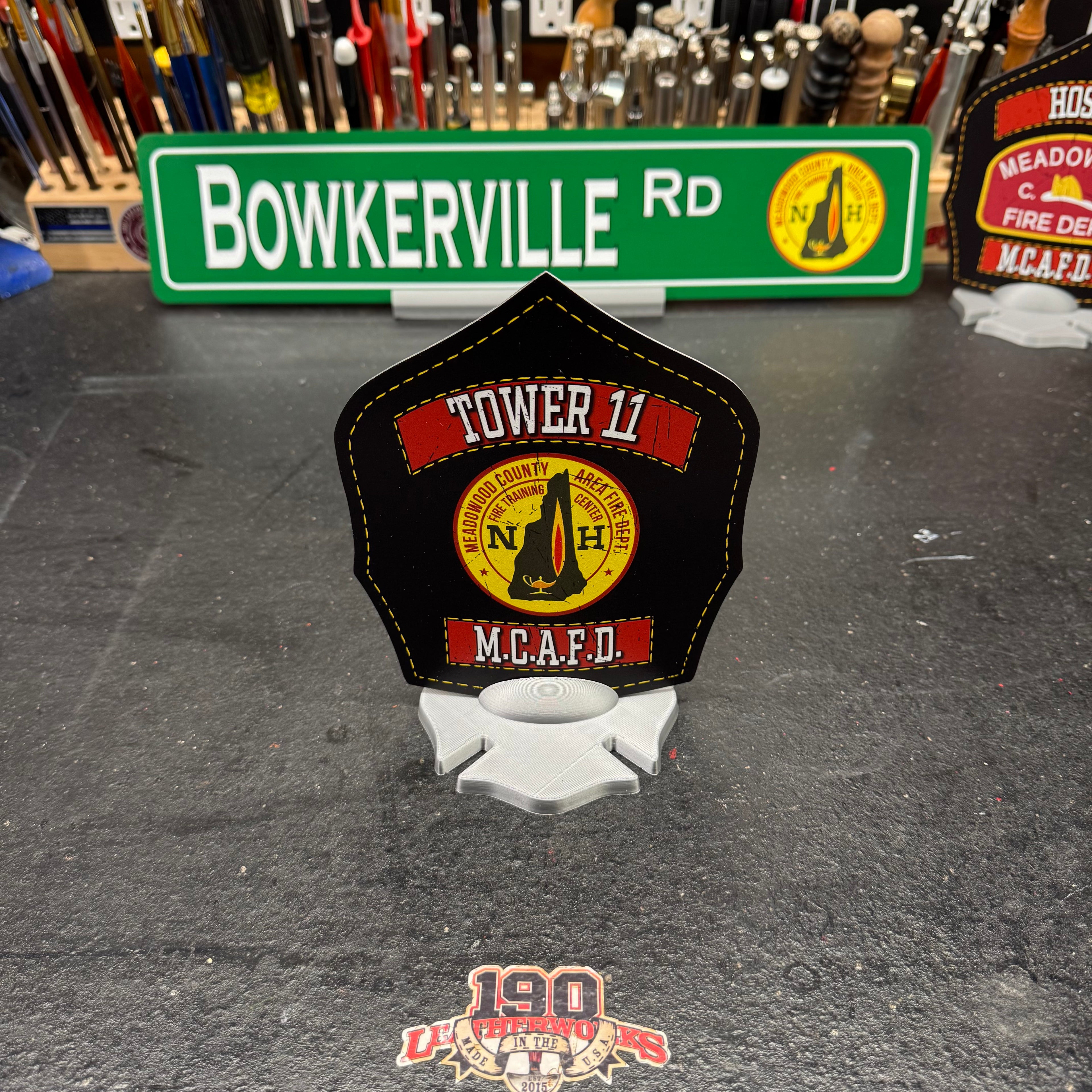 MCAFD Retro Shields image 1