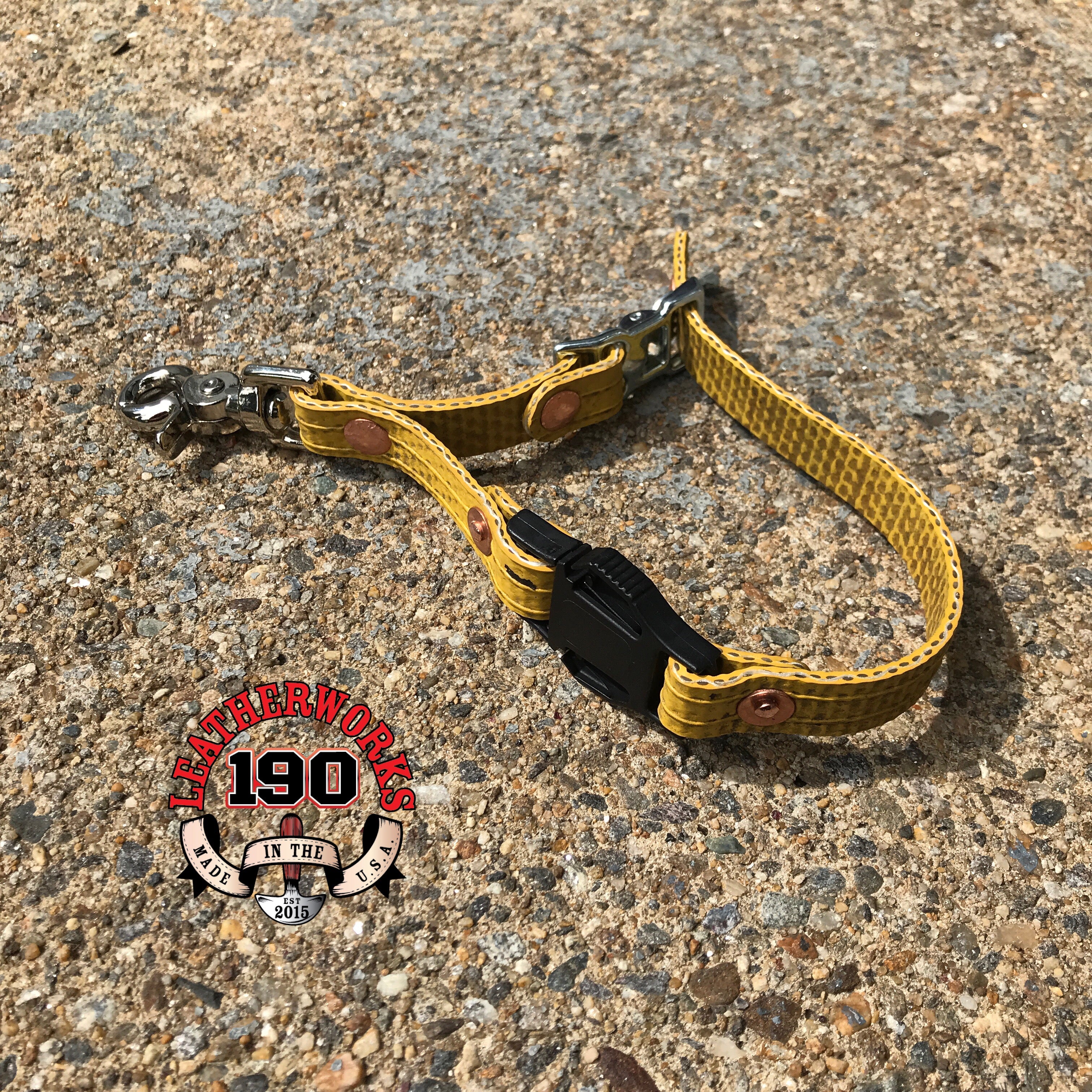 Recycled Fire Hose Glove Strap image 0